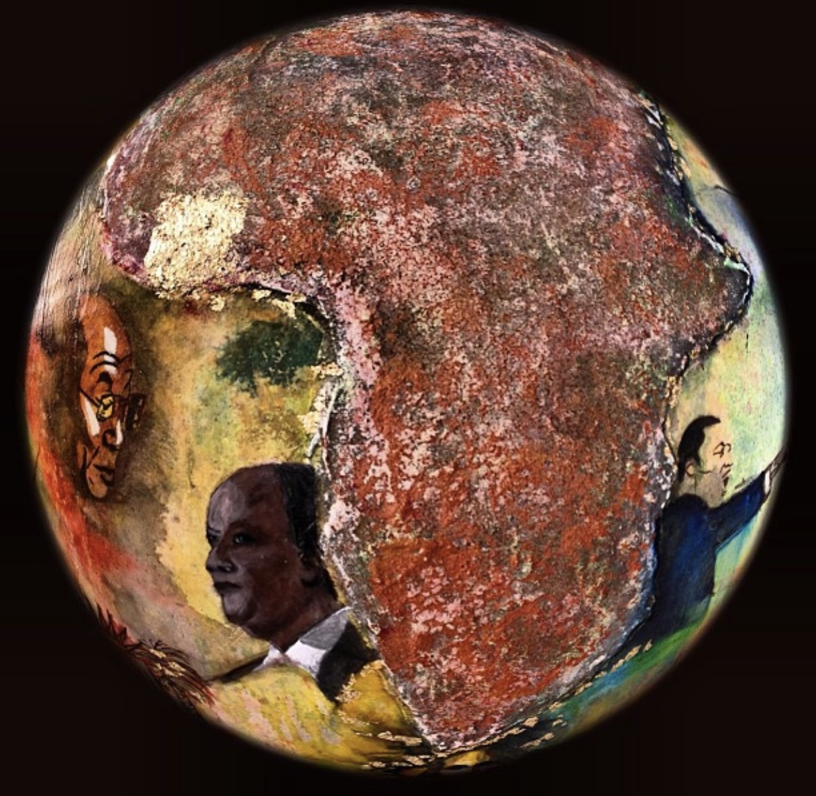 Œuvre de parcours pictural