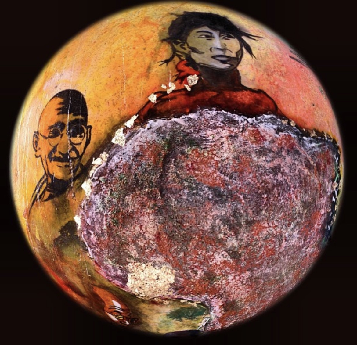 Œuvre de parcours pictural