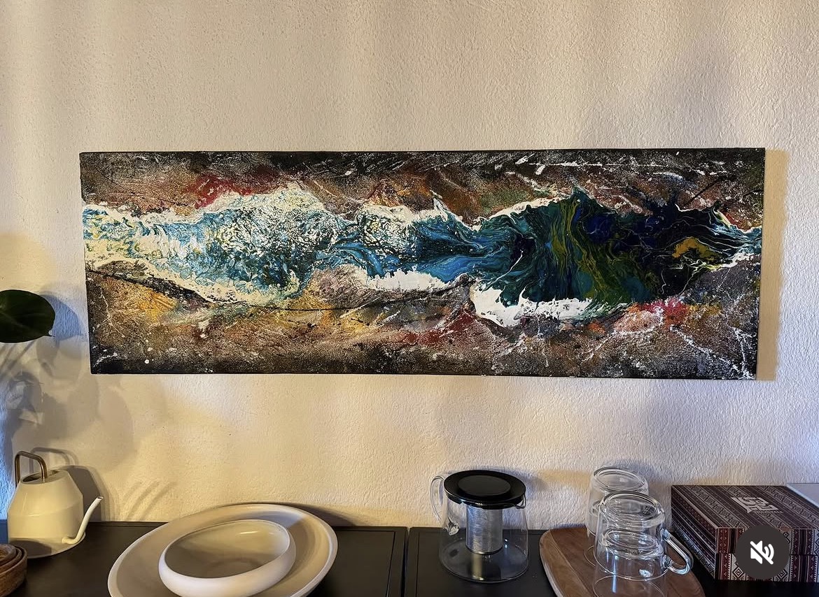 Œuvre de parcours pictural